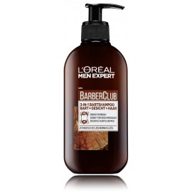 L'OREAL Men Expert Barber Club Hair and Facial hair wash daugiafunkcis prausiklis