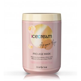 Inebrya Ice Cream Argan Age Pro-Age Mask atkuriamoji plaukų kaukė