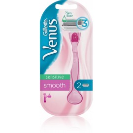 Gillette Venus Sensitive Smooth skustuvas ir 1 keičiamos galvutės