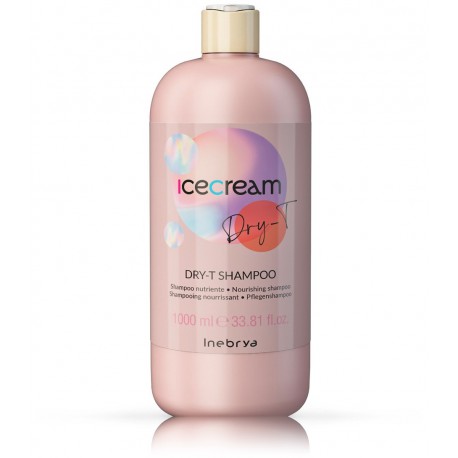 Inebrya Ice Cream Dry-T Shampoo maitinamasis plaukų šampūnas