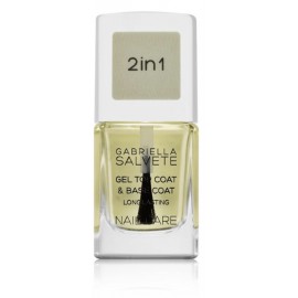 Gabriella Salvete Gel 2in1 Top and Base Coat база и верхний слой лака для ногтей