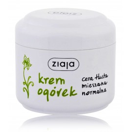 Ziaja Cucumber Day Cream veido kremas riebiai odai