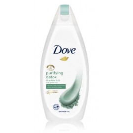 Dove Purifying Detox Green Clay освежающий гель для душа