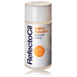 RefectoCil Saline Solution солевой раствор-очищающее средство до и после окрашивания ресниц-бровей