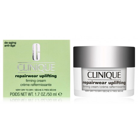 Clinique Repairwear Uplifting Cream (dry skin) veido kremas gerinantis odos elastingumą 50 ml.