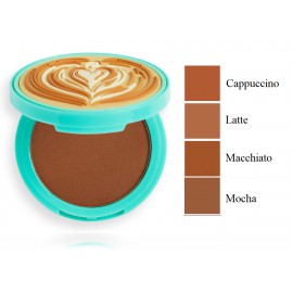 Makeup Revolution I Heart Revolution Tasty Coffee Bronzer bronzinė pudra veidui