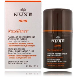 Nuxe Men Nuxellence Youth and Energy Revealing Anti-Aging fluidas vyrams mažinantis senėjimo požymius