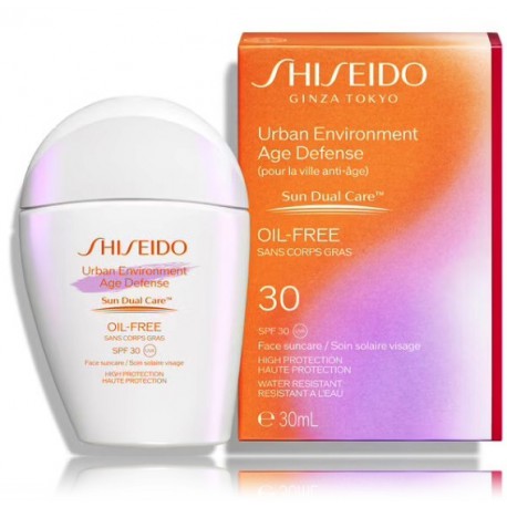 Shiseido Urban Environment Age Defense SPF30 apsauginis veido kremas nuo saulės