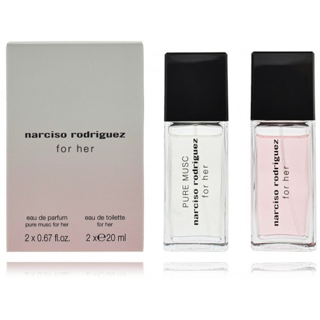 Narciso Rodriguez For Her парфюмерный набор для женщин (20 мл. EDP + 20 мл. EDT)