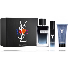 Yves Saint Laurent Y rinkinys vyrams ( 100 ml. EDP + 10 ml. EDP + 50 ml. balzamas po skutimosi)