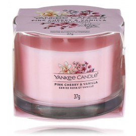 Yankee Candle Pink Cherry & Vanilla aromatinė žvakė