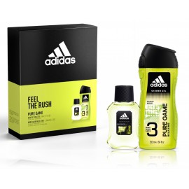 Adidas Pure Game rinkinys vyrams (50 ml. EDT + 250 ml. dušo gelis)