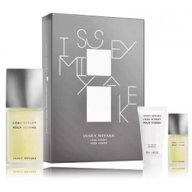 ISSEY MIYAKE L´Eau D´Issey pour Homme rinkinys vyrams (125 ml. EDT + 15 ml. EDT + 30 ml. dušo gelis)