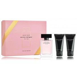 Narciso Rodriguez for Her Musc Noir rinkinys moterims ( 50 ml. EDP + 50 ml. dušo gelis + 50 ml. kūno losjonas)