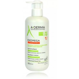 A-Derma Exomega Control Anti Scratching Emollient Lotion niežulį mažinantis losjonas veidui ir kūnui