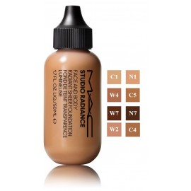 MAC Studio Radiance Face And Body Radiant Sheer makiažo pagrindas veidui ir kūnui