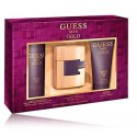 Guess Man Gold rinkinys vyrams (75 ml. EDT + dušo gelis 200 ml. + purškiamas dezodorantas 226 ml.)