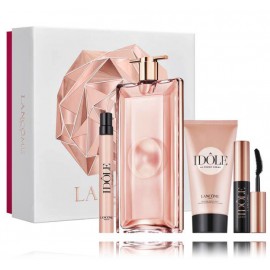 Lancome Idole rinkinys moterims ( 100 ml. EDP + 10 ml. EDP + 50 ml. kūno losjonas + 2,5 ml. blakstienų tušas)