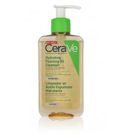 CeraVe Hydrating Foaming Oil Cleanser drėkinamasis veido prausiklis