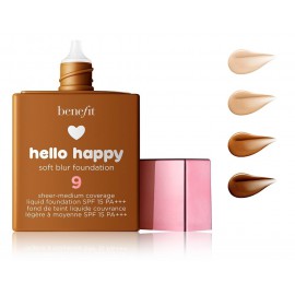 Benefit Hello Happy Soft Blur Foundation SPF15 makiažo pagrindas