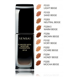 Sensai Flawless Satin Moisture Foundation SPF25 увлажняющая основа для макияжа