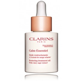 Clarins Calm-Essentiel Restoring Treatment Oil veido aliejus jautriai odai