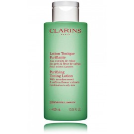 Clarins Purifying Toning Lotion Meadowsweet & Saffron Flower tonikas mišriai/riebiai odai