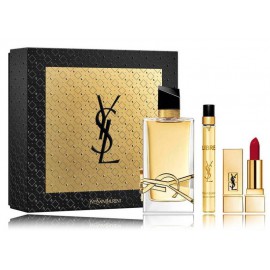 Yves Saint Laurent Libre rinkinys moterims (90 ml. EDP + 10 ml. EDP + 1,3 g. lūpų dažai)