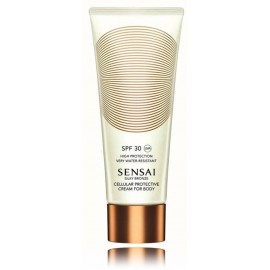 Sensai Silky Bronze Cellular Protective SPF30 vandeniui atsparus apsauginis kremas nuo saulės kūnui