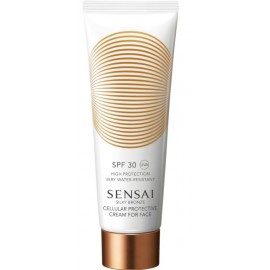 Sensai Silky Bronze Cellular Protective SPF30 vandeniui atsparus apsauginis veido kremas nuo saulės