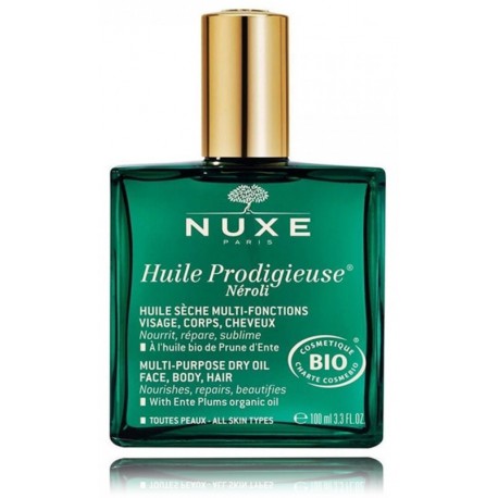 NUXE Huile Prodigieuse Neroli Multi Purpose Dry Oil sausas aliejus kūnui, veidui ir plaukams