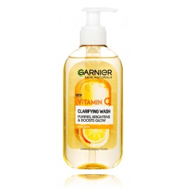 Garnier Skin Naturals Vitamin C skaistinantis valymo gelis veidui su vitaminu C