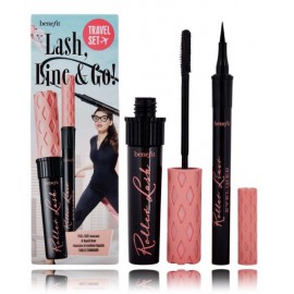 Benefit Lash Line & Go rinkinys akims (blakstienų tušas 8,5 g. + akių vokų pravedimas 1 ml.)