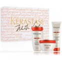 Kérastase Nutritive Bain Satin 2 Irisome rinkinys sausiems plaukams (250 ml. šampūnas + 200 ml. kaukė + 150 ml. pienelis)