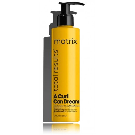 Matrix Total Results A Curl Can Dream Gel lengvos fiksacijos gelis garbanotiems ir banguotiems plaukams