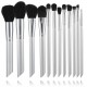 Mimo Tools for Beauty Makeup Brush Grey makiažo šepetėlių rinkinys 12 vnt.