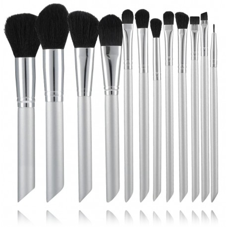 Mimo Tools for Beauty Makeup Brush Grey набор кистей для макияжа 12 шт.