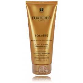 René Furterer Solaire Nourishing Hair & Body maitinantis dušo gelis kūnui ir plaukams