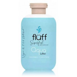 Fluff Superfood Aqua Lotion drėkinantis kūno losjonas su kokosų aliejumi