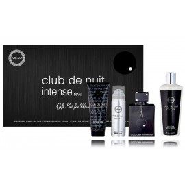 Armaf Club De Nuit Intense Man rinkinys vyrams ( 105 ml. EDT + 50 ml. dezodorantas + 100 ml. dušo gelis + 250 ml. šampūnas)