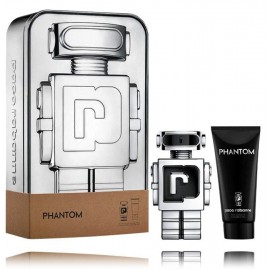 Paco Rabanne Phantom rinkinys vyrams (100 ml. EDT + 100 ml. dušo gelis)