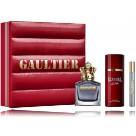 Jean Paul Gaultier Scandal Pour Homme rinkinys vyrams (100 ml. EDT + 10 ml. EDT + 150 ml. purškiamas dezodorantas)