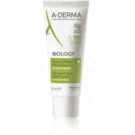 A-Derma Biology Dermatological Light Cream drėkinamasis veido kremas normaliai/mišriai odai