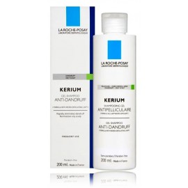 La Roche-Posay Kerium Anti-Dandruff šampūnas nuo pleiskanų riebiai galvos odai