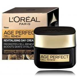 L'oreal Age Perfect Cell Renew Revitalising gaivinantis dieninis veido kremas brandžiai odai