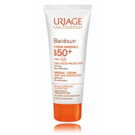 Uriage Bariesun Mineral Cream SPF50+ apsauginis kremas jautriai kūno odai