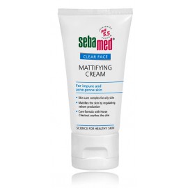 Sebamed Clear Face Mattifying kremas riebiai ir spuoguotai veido odai