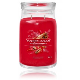 Yankee Candle Signature Collection Sparkling Cinnamon aromatinė žvakė