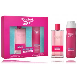 Reebok Inspire Your Mind rinkinys moterims (100 ml. EDT + 150 ml. purškiamas dezodorantas)