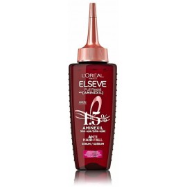 L'oreal Elseve Full Resist Aminexil Anti Hair-Fall nenuplaunamas plaukų slinkimą mažinantis serumas silpniems plaukams